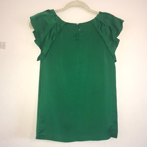 Zara Emerald Green Blouse - Picture 4 of 4